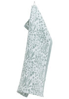 Niitty wit-elzengroen, linnen theedoek