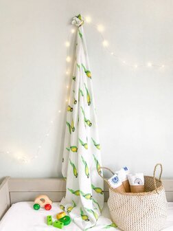 Malabar Baby swaddle set Tropical paradise