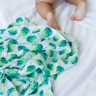 Malabar Baby swaddle set Tropical paradise