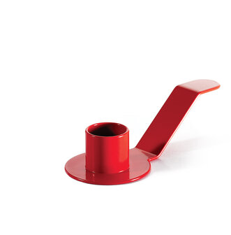 Holde Isolde kandelaar rood
