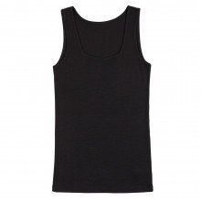 Sara, wool/silk tanktop, black