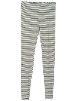 Serendipity leggings stripe pine/offwhite