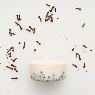 Mini scented candle soy wax Cloves
