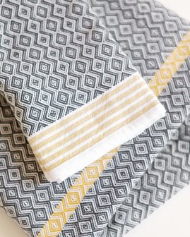 Mungo Itawuli towel Congo grey
