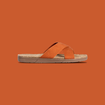 Shangies slippers unisex pompoen oranje