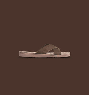 Shangies sandals unisex brown