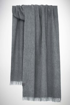 Bufandy alpaca shawl Solid Comfort Grey