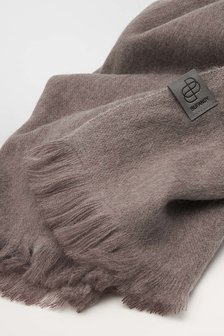 taupe bufandy brushed solid