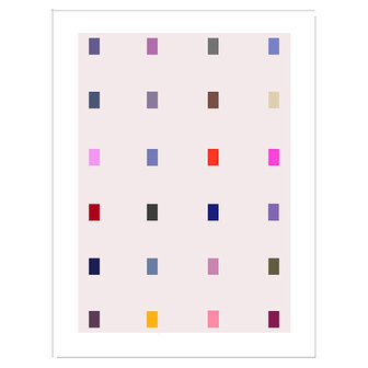 Linnen theedoek roze