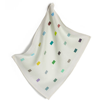 Linen tea towel Green