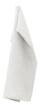 Maija white-nature, linen-tencel waffle towel