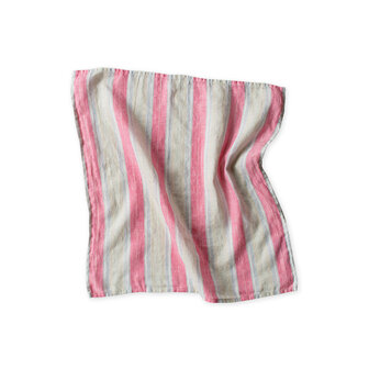 Serres roze, linnen zakdoek