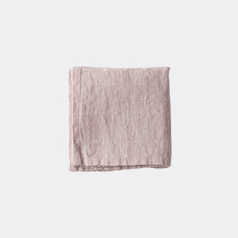 P&eacute;pin pink, linnen zakdoek