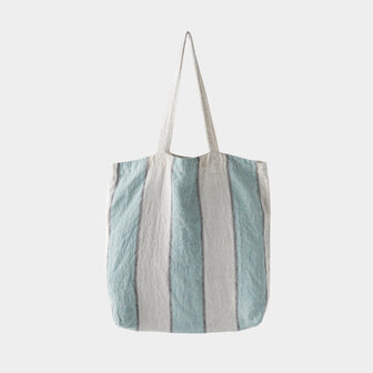 Ecluse blauw, linnen tas