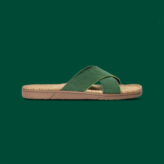 Shangies slippers unisex grasgroen