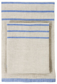 Usva linen-bright blue, linen bathtowel