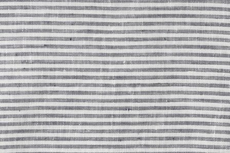 Thin black strips, set of 2 linen napkins