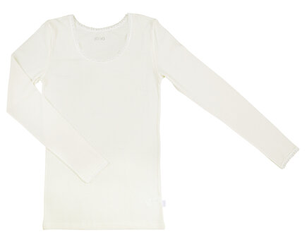 Filippa, wol/zijde shirt lange mouw