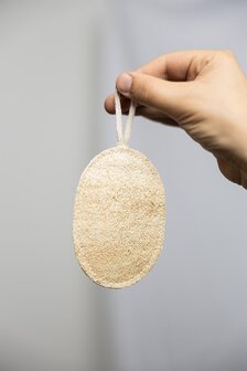 Loofa pad, oval