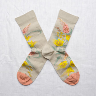 Sokken Celadon Flower