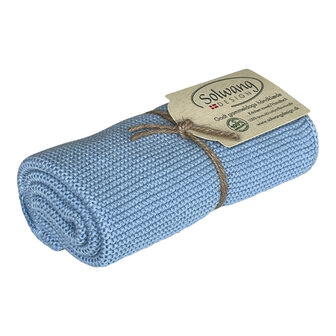 Lichtblauw handdoekje