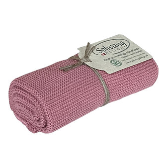 Antiek roze handdoekje