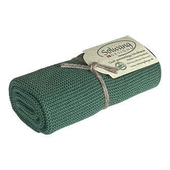 Zeegroen handdoekje