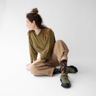 Sokken Semis Marron-Fonc&eacute;