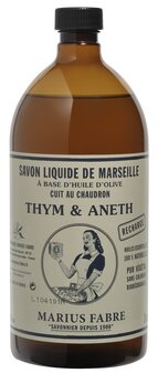  Thyme et Aneth,  liquid soap, 1 liter