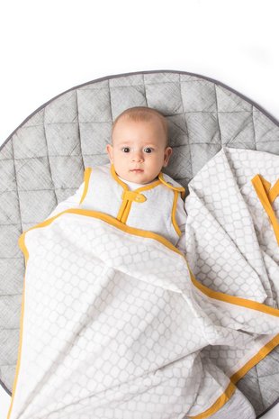 Malabar Baby babyomslagdoek babydekentje