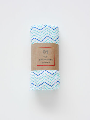 Malabar Baby swaddle Chevron