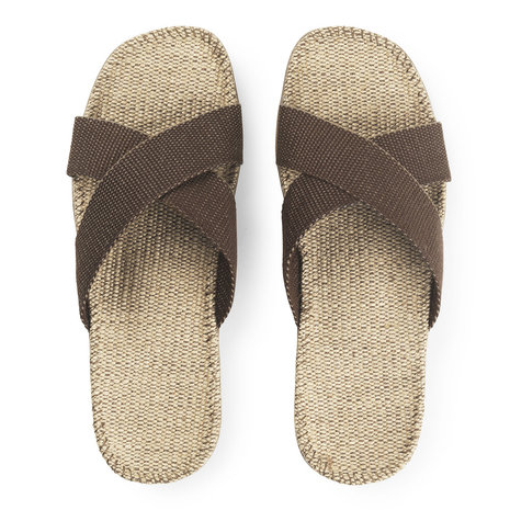 Shangies slippers unisex bruin