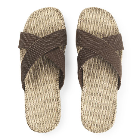 Shangies sandals unisex brown