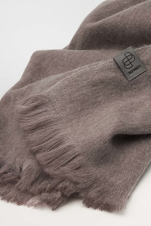 taupe bufandy brushed solid