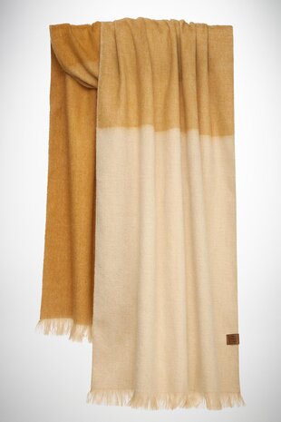 Bufandy brushed ombre desert gold