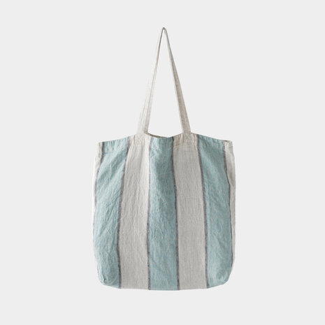 Ecluse blauw, linnen tas