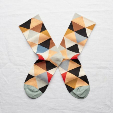 sokken met vrolijk grafisch patroon