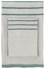 Usva linen-green, linen bathtowel