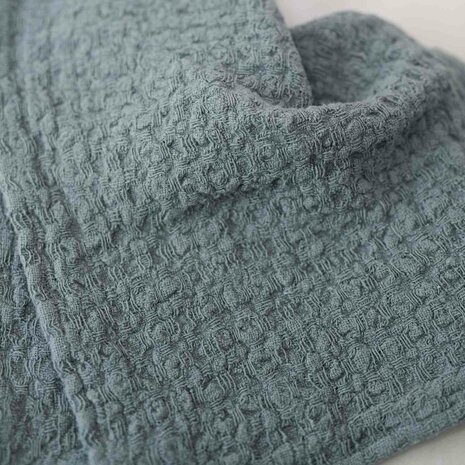 Blue Fog, set of 2 linen dishcloths