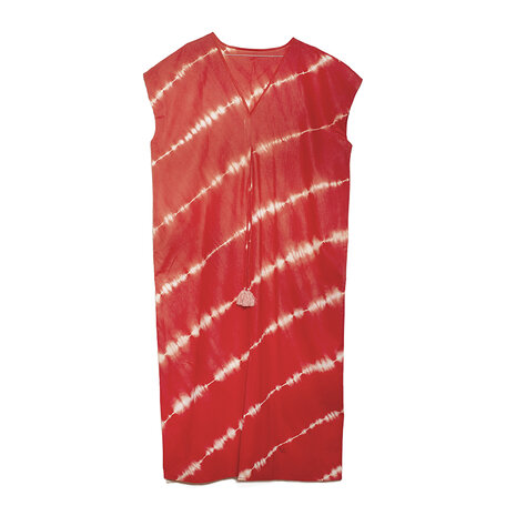 Lines red, lange jurk