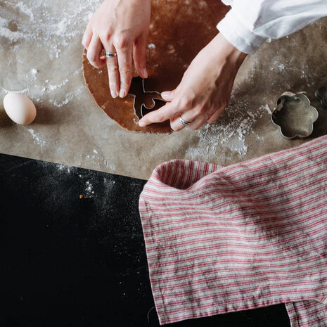rood naturel kitchentowel