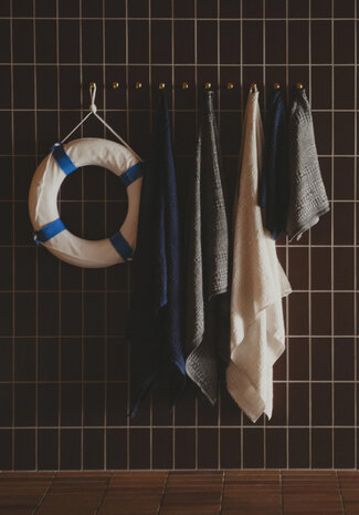 Kuohu badlaken, linnen-tencel-katoen, wit-naturel