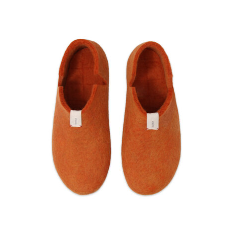 Lisa Rust, wollen pantoffel 