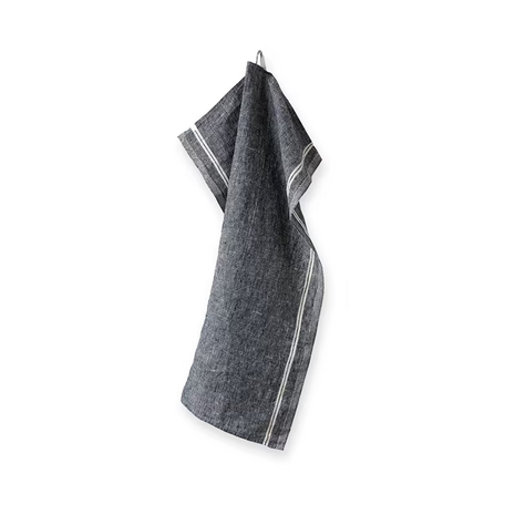 linnen theedoek donkerblauw