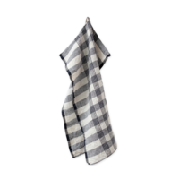 Aviron donkerblauw, linnen theedoek