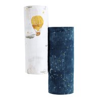 Malabar Baby swaddle set Fly me to the moon