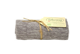  Handdoekje naturel-grijs mix