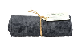  Handdoekje donkergrijs