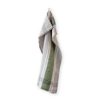 Sentier groen, linnen theedoek