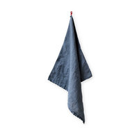 Manon Abyss blue, linnen theedoek